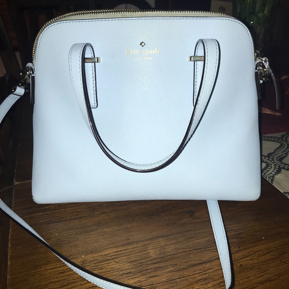 Light blue Kate spade cross body/shoulder bag